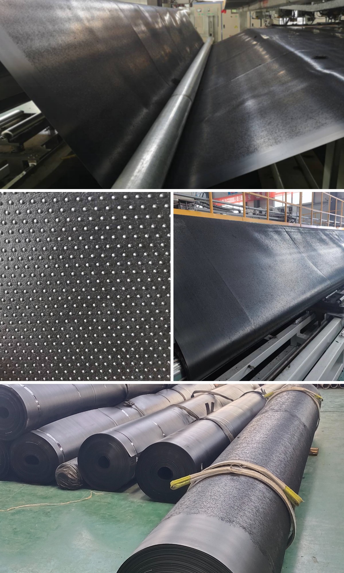 Текстурированная геомембрана HDPE