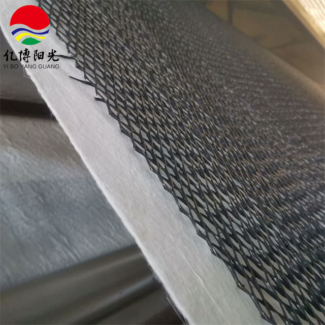 Jaring Saliran Geokomposit Permukaan Putih Jaring Saliran Geokomposit Permukaan Putih